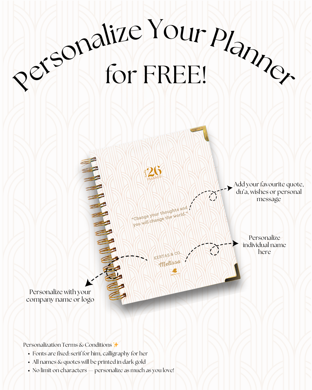 PLANNER 2026 - LINEA