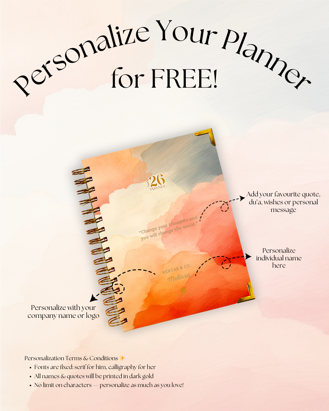 PLANNER 2026 - SUNNYVALE