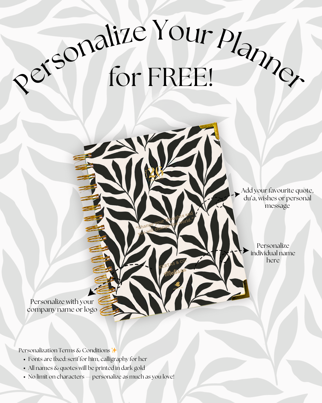 PLANNER 2026 - SAVANNA