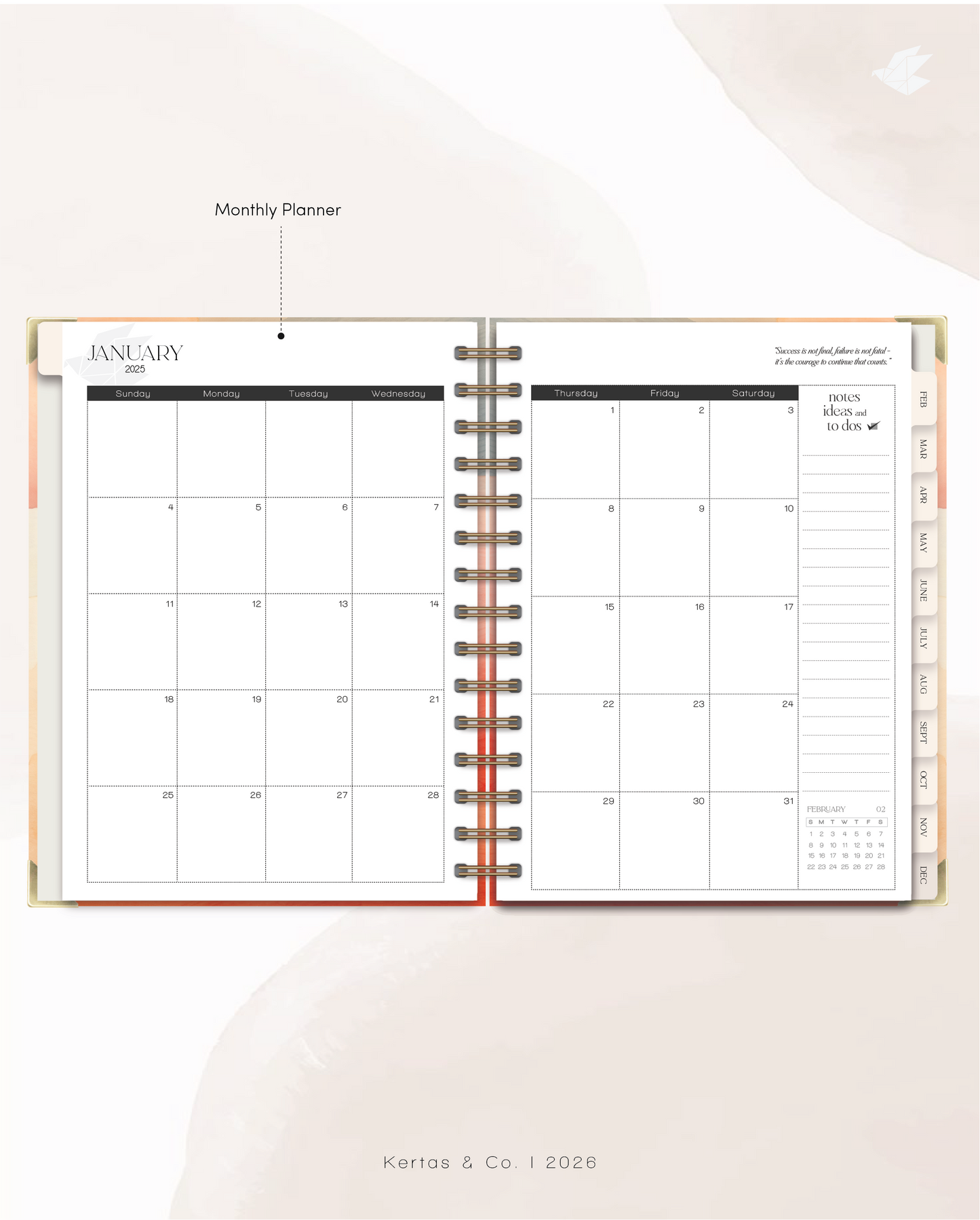 PLANNER 2026 - MIDNIGHT (COMEBACK EDITION)