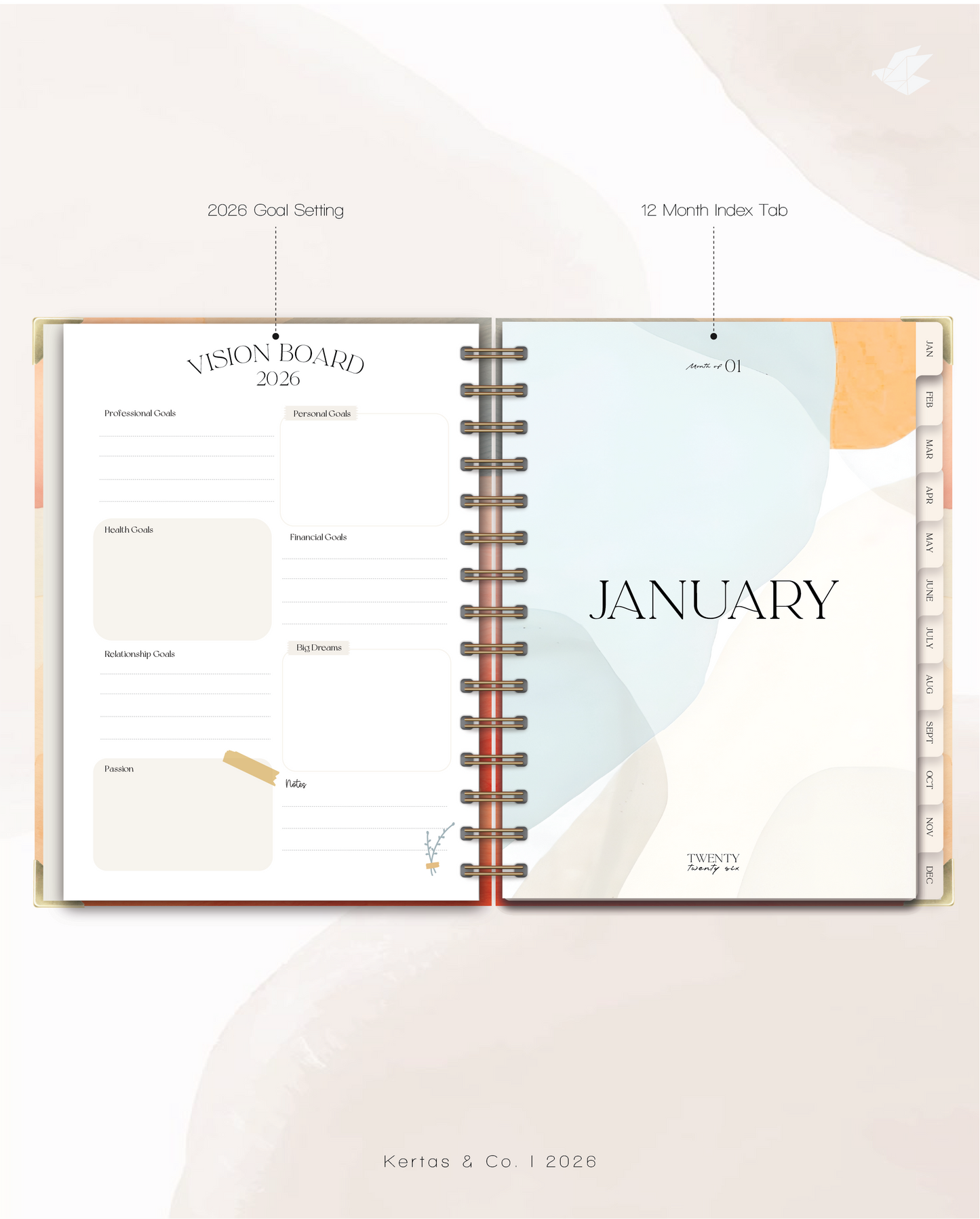 PLANNER 2026 - MIDNIGHT (COMEBACK EDITION)