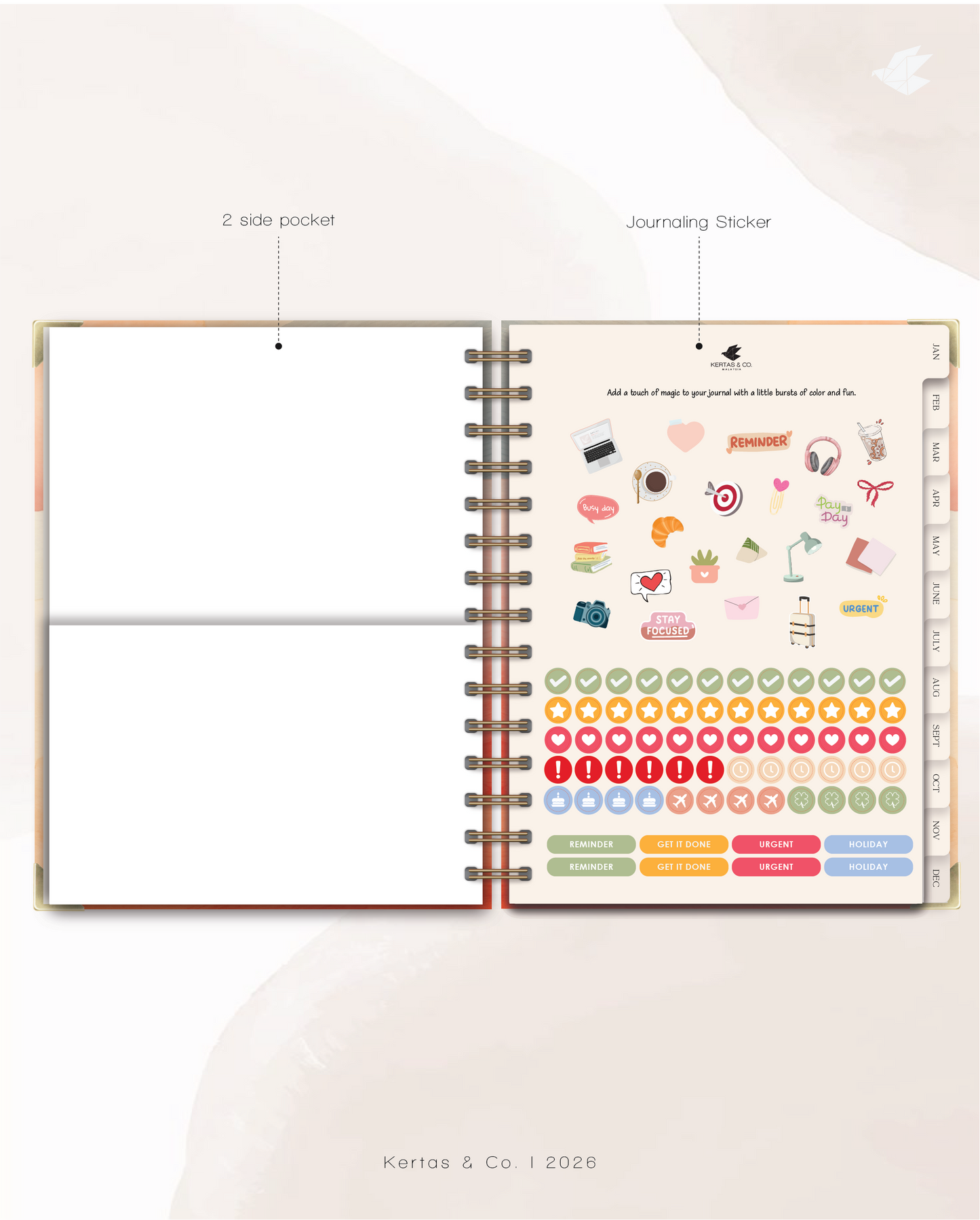 PLANNER 2026 - MIDNIGHT (COMEBACK EDITION)